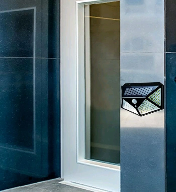 Outdoor Solar Lamp 100 LED Solar Light PIR Motion Sensor Wall Light Waterproof Solar Powered Sunlight