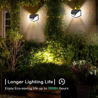 Outdoor Solar Lamp 100 LED Solar Light PIR Motion Sensor Wall Light Waterproof Solar Powered Sunlight