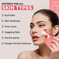 Beauty Face Massage Ice Roller for Face & Eye Reusable Face Rollers Facial Roller - Pack Of 4