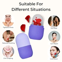 Beauty Ice Roller For Face Massager & Eye Reusable Face Rollers Facial Roller - Pack Of 6