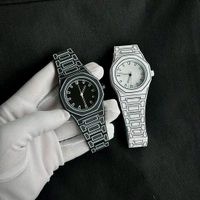 Arabic Aura Minimalist Watch for Men & Women – Ultra-Lightweight, Matte Finish, Analog Display, Dual Color Options - Black