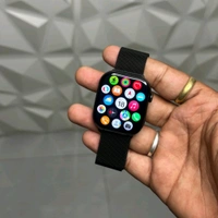 Hello Plum H16 Smartwatch β 1GB Storage, Dual Strap, Smooth 60Hz Display, Always-On, TWS Connectivity - Black, 1 Month Cybzone Warranty