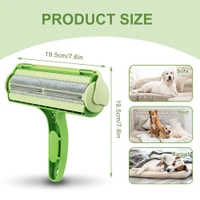 Pet Hair Remover Roller for Furniture, Sofa, and Beds – Reusable Self-Cleaning Brush with Dust Storage Box, No Battery Needed – Ideal for Cats & Dogs