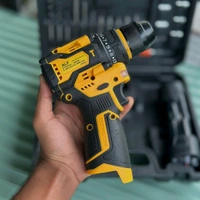 ALF 18V Cordless Drill Machine Kit with Brushless Motor, 2 Batteries & 32 Accessories | Rechargeable Electric Screwdriver with Carry Case for Home, DIY & Professional Use
