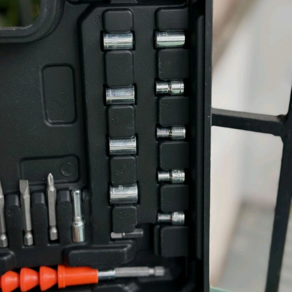 ALF 18V Cordless Drill Machine Kit with Brushless Motor, 2 Batteries & 32 Accessories | Rechargeable Electric Screwdriver with Carry Case for Home, DIY & Professional Use
