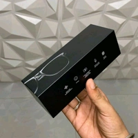Smart Audio Glasses with Bluetooth | 8H Playtime | Touch Control | Built-in Mic | Black Frame + Premium Box Set