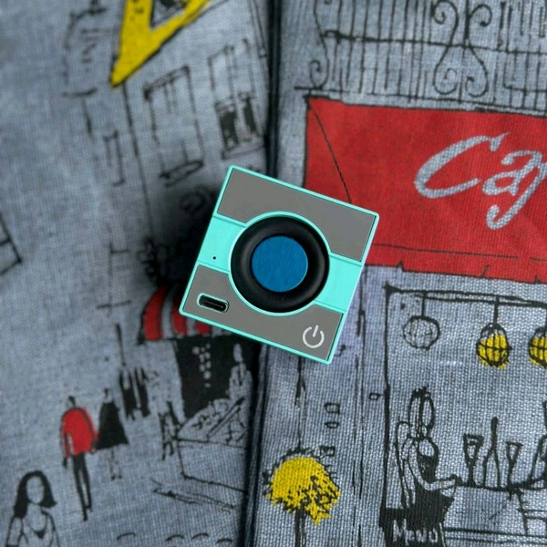 Mini Portable Square TidePlay Wireless Bluetooth Speaker Alloy Material HD Sound 5 W Bluetooth Speaker - Mix Color