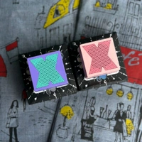 Mini Portable Square TidePlay Wireless Bluetooth Speaker Alloy Material HD Sound 5 W Bluetooth Speaker - Mix Color