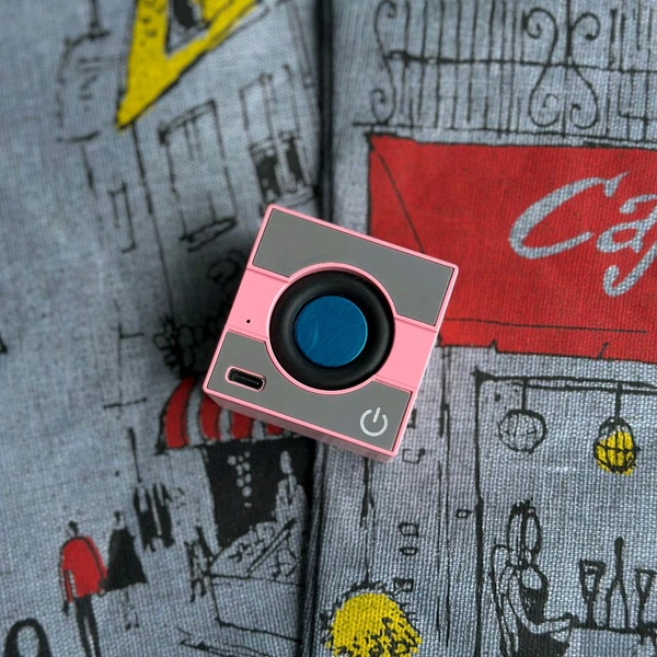 Mini Portable Square TidePlay Wireless Bluetooth Speaker Alloy Material HD Sound 5 W Bluetooth Speaker - Mix Color
