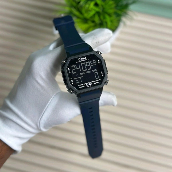 DASH Tactical Style Digital Watch for Men – Rugged Design, Premium Look, All-Day Comfort