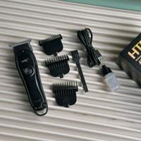 HTC AT-118 Rechargeable Hair Clipper – 2-Speed, T-Blade Design, USB Charging, with 4 Guide Combs & Cleaning Kit