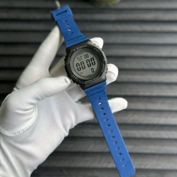 GSock Budget Digital Quartz Watch – Premium Style at a Budget Price - Blue