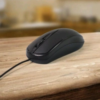 USB Keyboard 107 Keys & Mouse Set, Ergonomic Portable Keyboard & Mouse for Home Office, Plug and Play 