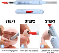 7 in 1 Electronic Cleaner kit, Cleaning Kit for Monitor Keyboard AirPods, Screen Dust Brush Including Soft Sweep, Swipe, AirPods Cleaner Pen, Key Puller and Spray Bottle