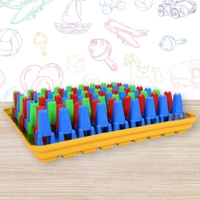 Plastic Color Crush Game Board, A Puzzle Game, Challenge's Educational Board Game's, Game for Kids & Adults, Birthday Gift (1 Set)