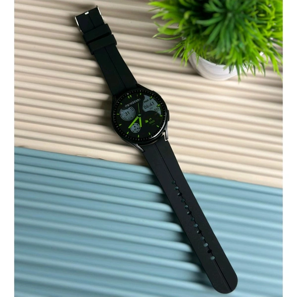 Hitage SW-88 Swag Smartwatch with Dual Bluetooth, Fitness & Health Tracking, BT Calling, Music Control, Motion Sensors, and Wireless Charging - 3 Months Cybzone Warranty
