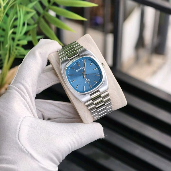 Delton Budget Analog Quartz Watch โ Premium Style at a Budget Price - Steel Blue