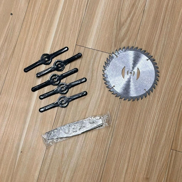 48V Cordless Grass Trimmer & Brush Cutter | 2 Battery Pack | Multi-Blade Electric Grass Cutter