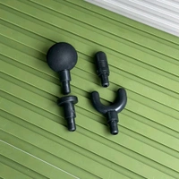 Massage Gun Physio Gun Portable 6 Speed Muscle Sports Deep Tissue Vibration Percution Therapy with 4 Head With 2000 Mah Battery