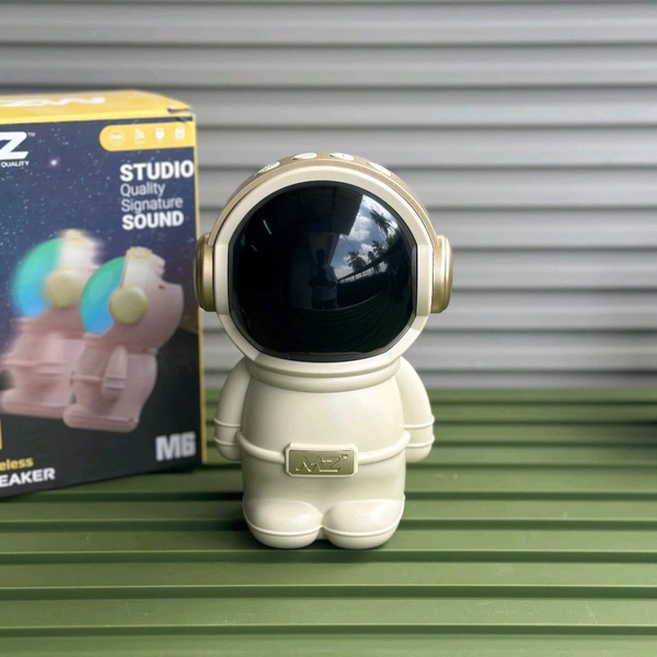 MZ M6 Portable Bluetooth Speaker Dynamic Thunder Signature Sound 1200mAh Battery 6.8 W Bluetooth Speaker  - Black