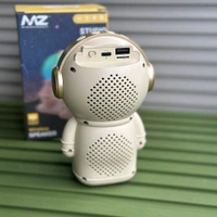 MZ M6 Portable Bluetooth Speaker Dynamic Thunder Signature Sound 1200mAh Battery 6.8 W Bluetooth Speaker  - Black