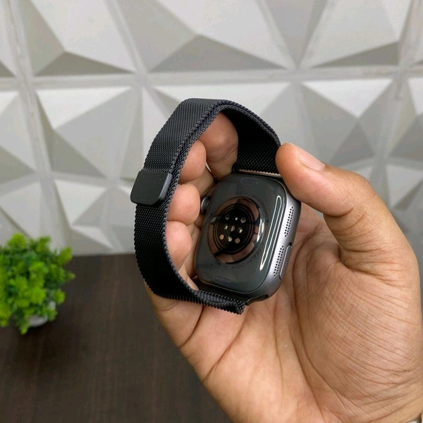 Howear HW S10 SIM Call AMOLED Smartwatch – 8GB RAM + 128GB Storage | Dual Camera | AI Voice Assistant | Mini Smartphone on Wrist - Black