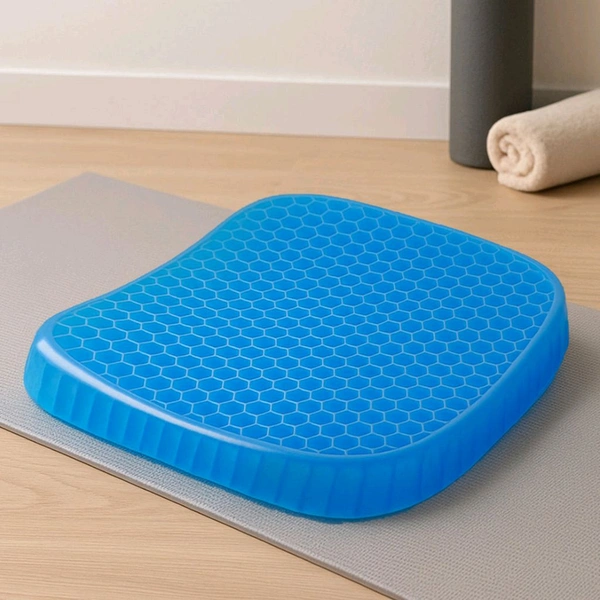 Cushion Seat Flex Pillow, Gel Orthopedic Seat Cushion Pad for Car, Office Chair, Wheelchair or Home (Egg Sitter)