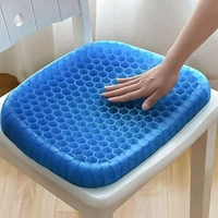 Cushion Seat Flex Pillow, Gel Orthopedic Seat Cushion Pad for Car, Office Chair, Wheelchair or Home (Egg Sitter)