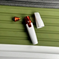 Blawless 2-in-1 Battery Operated Eyebrow & Facial Hair Trimmer | USB Rechargeable Shaver for Ladies (HX-202B)