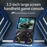 J36 Ultra Handheld Gaming Console | Retro Portable Game Player | Online Multiplayer Support With RGB Light  - (Multicolour)
