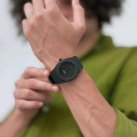 Arabic Aura Minimal Matte Arabic Dial Watch | Luxury-Inspired Design - Black