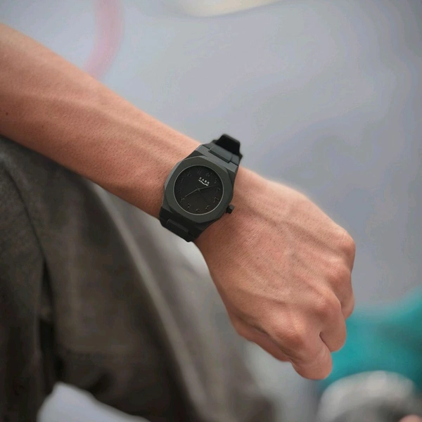 Arabic Aura Minimal Matte Arabic Dial Watch | Luxury-Inspired Design - Black