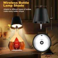 Creative Bottle Stopper LED Lamp Shade – Wine Bottle Decoration Night Light