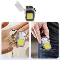 Electric Lighter USB Rechargeable Dual Arc Lighters, Coil lighter with Waterproof Transparent Shell