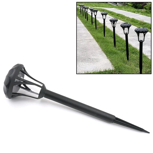 Solar Garden Lights LED Outdoor Stake Spotlight Fixture for Garden Light (Pack of 1 pc)