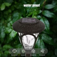 Solar Garden Lights LED Outdoor Stake Spotlight Fixture for Garden Light (Pack of 1 pc)