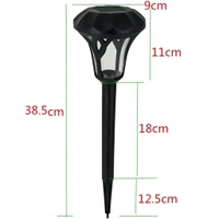 Solar Garden Lights LED Outdoor Stake Spotlight Fixture for Garden Light (Pack of 1 pc)
