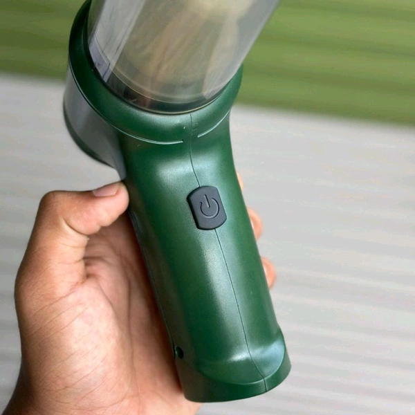 Portable Handheld Vacuum Cleaner HL-107 – High Power | Multi-Nozzle Attachments | USB Rechargeable