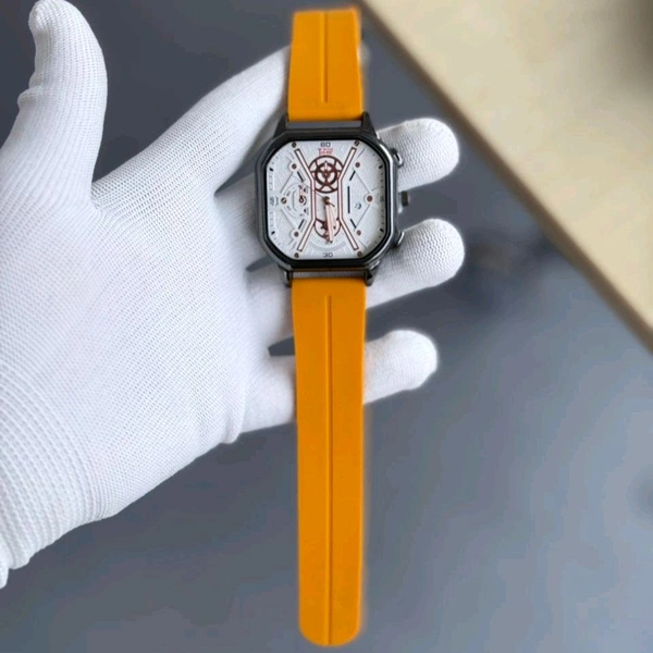 WooTime Budget Analog Quartz Watch – Premium Style at a Budget Price - Yellow