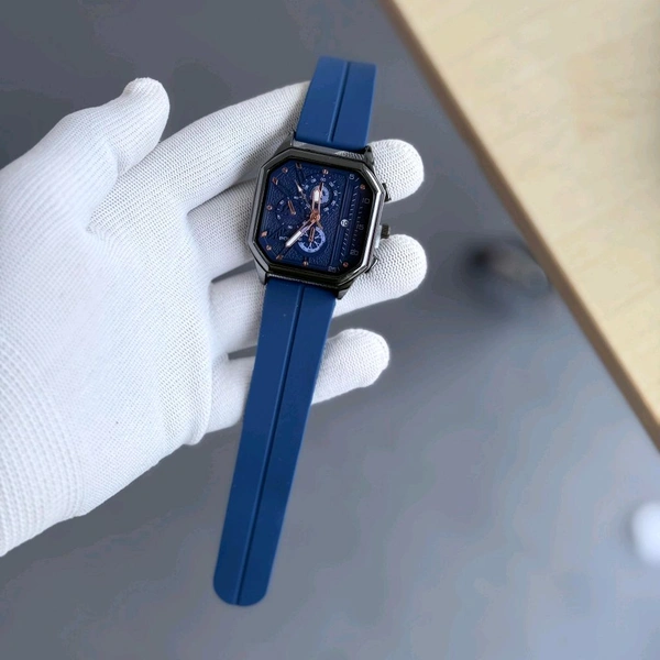 WooTime Budget Analog Quartz Watch – Premium Style at a Budget Price - Blue