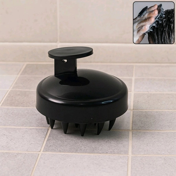 2 Pieces Scalp Massager Shampoo Brush with Soft Silicone Bristles – Hair Washing Brush for Deep Cleaning, Dandruff Removal, Hair Growth Stimulation, and Relaxing Head Massage