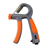 Adjustable Hand Grip Strengthener with Counter – Forearm Exerciser for Finger, Wrist & Hand Strength Training, Stress Relief, Rehabilitation & Fitness Workout Equipment (5kg–60kg Resistance)