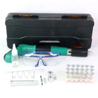 Professional Heavy-Duty Manual Rivet/Anchor Fastening Gun Tool Kit with Safety Glasses, Springs, Screws & Carry Case – Multipurpose Industrial and Home Repair Fastener Set