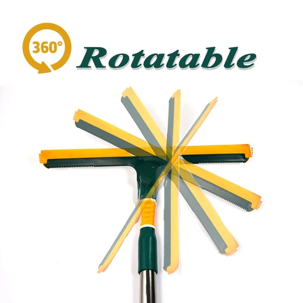 3 In 1 Glass Wiper Used In All Kinds Of Household And Official Places For Cleaning And Wiping Of Floors, Glasses And Dust Etc