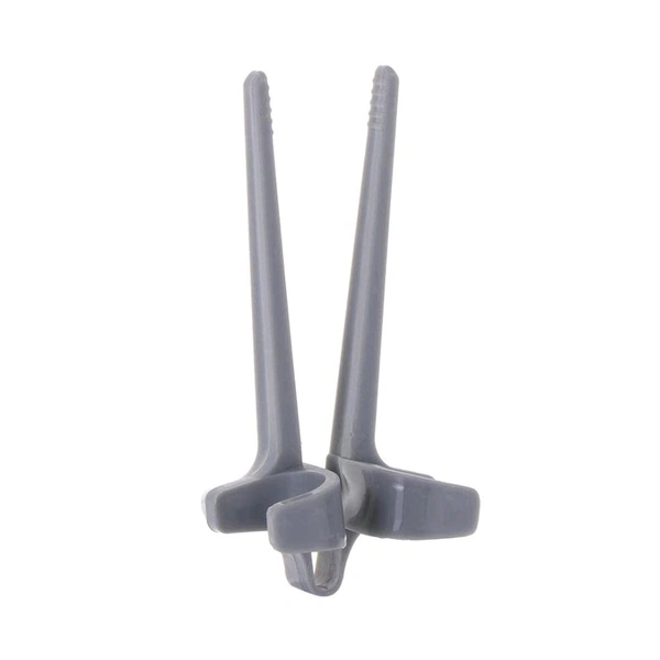 Plastic Finger Chopsticks for Gamers, Snack Clips, Gaming Finger Sleeves - Pack Of 6
