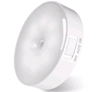 Wireless Battery Operated LED Motion Sensor Wall Light for Hallway, Wardrobe, Basement, Cupboard, Garage  - Pack Of 1