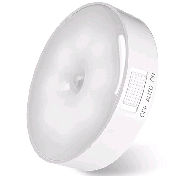 Wireless Battery Operated LED Motion Sensor Wall Light for Hallway, Wardrobe, Basement, Cupboard, Garage  - Pack Of 1