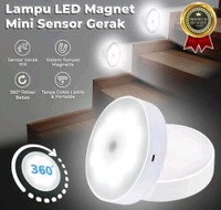 Wireless Battery Operated LED Motion Sensor Wall Light for Hallway, Wardrobe, Basement, Cupboard, Garage  - Pack Of 1