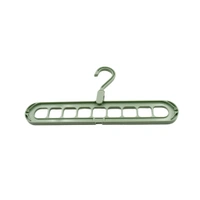 Hole Plastic Hanger Hanging Hook Indoor Wardrobe Clothes Organization Storage Balcony Windowsill Suit Racks - Pack Of 4