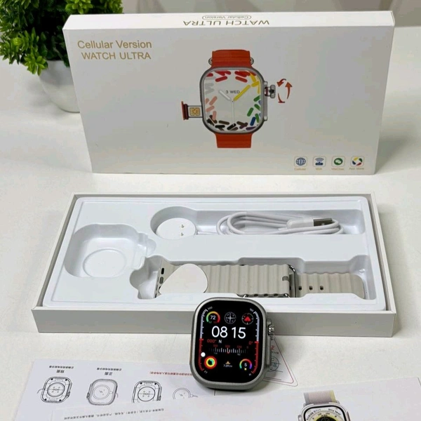 HONEYCOMB ULTRA S12 – SMARTWATCH (Model CDS9) | Dual Camera + 4G SIM + Dynamic Island Display